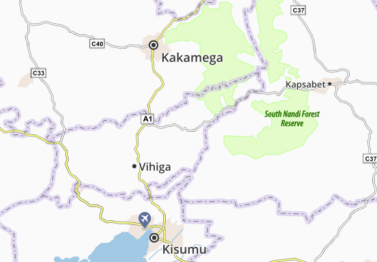 Mapa Butiti
