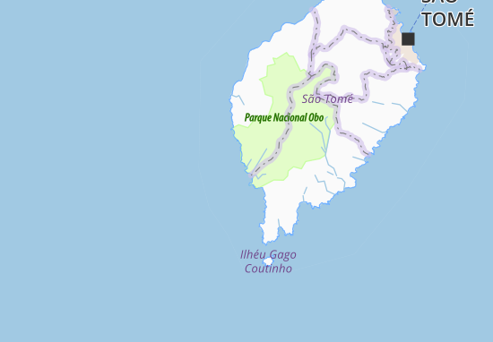 Kaart Plattegrond São Miguel