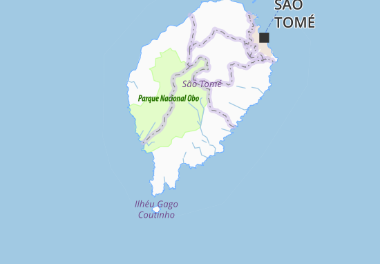Mapa Vila António