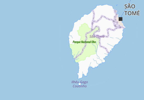 Mapa Burnay
