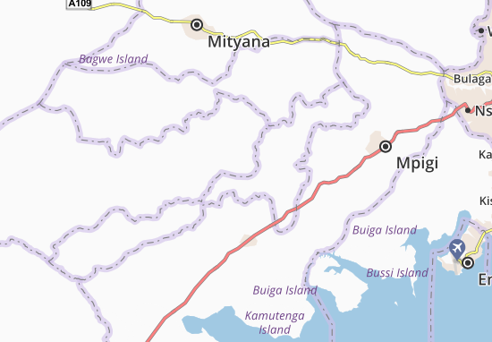 Karte Stadtplan Gomba