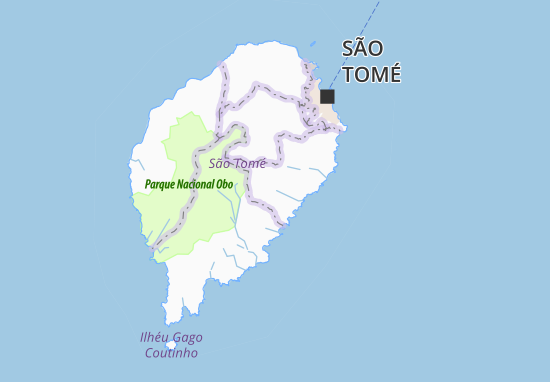 São Vicente Map
