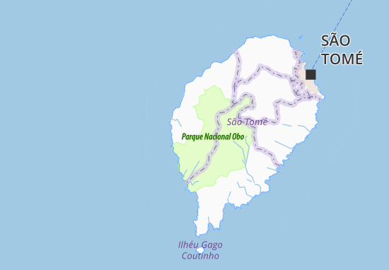 Mapa Santa Irene