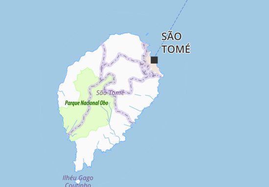Kaart Plattegrond Ponta das Palmeiras