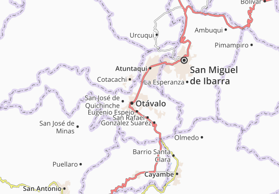 Karte Stadtplan Doctor Miguel Egas Cabezas