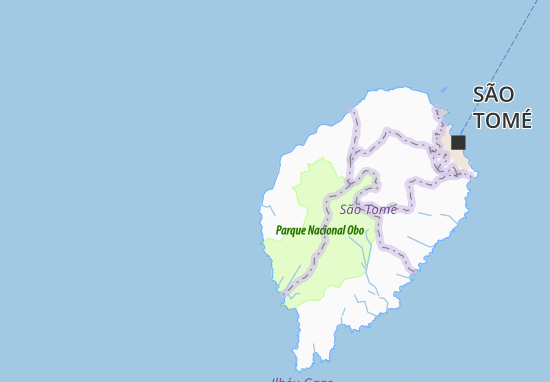 Karte Stadtplan São Manuel