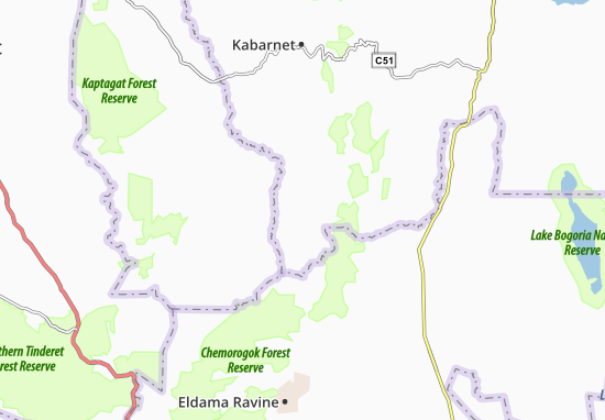 Mapa Chaplambus