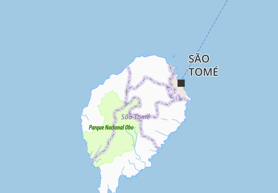 Kaart Plattegrond São Carlos