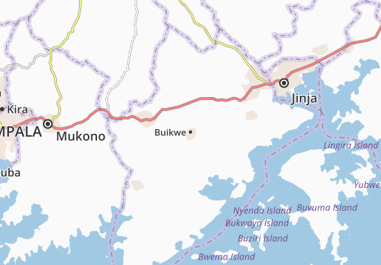 Mapa Buikwe