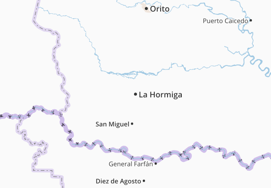 Mapa La Hormiga