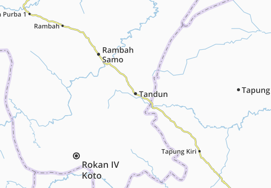 Karte Stadtplan Tandun