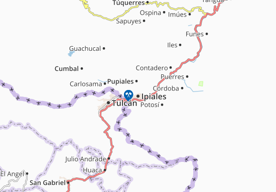 Ipiales Map