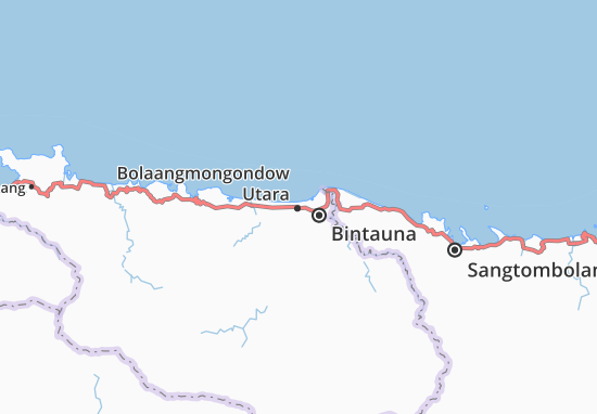 Mapa Bintauna
