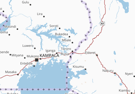 Mapa Butaleja