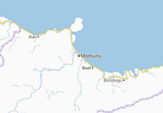 Karte Stadtplan Momunu