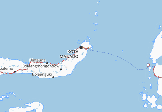 Mapa Minahasa