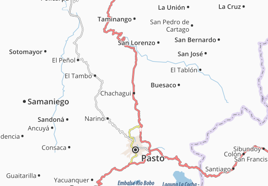 Mapa Chachagui