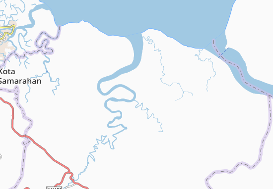 Mapa Simunjan