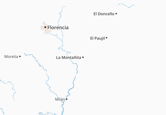 Karte Stadtplan La Montañita