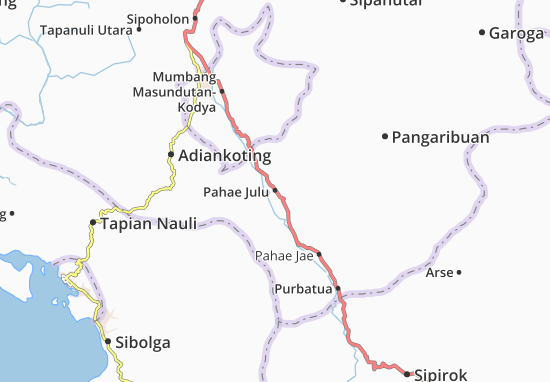 Pahae Julu Map