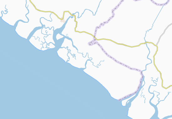 Mapa Katande