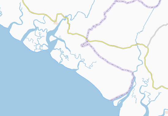 Karte Stadtplan Gondoya
