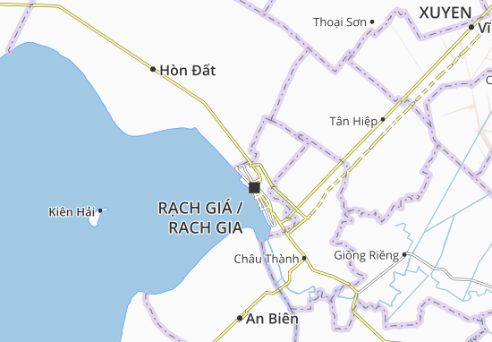 Mapa Vĩnh Quang