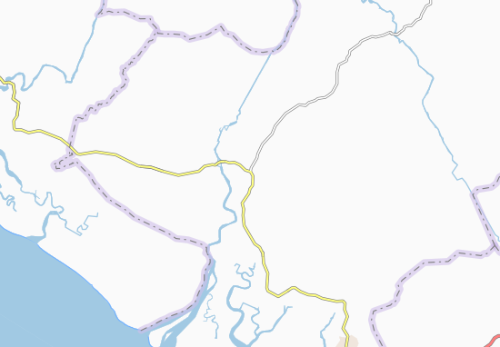Koubia Map