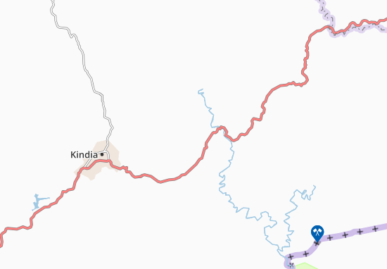 Mapa Kouyeya