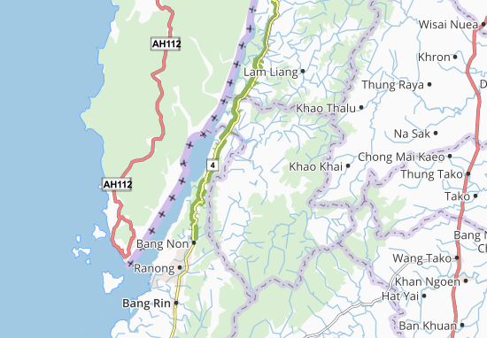Bang Phra Tai Map