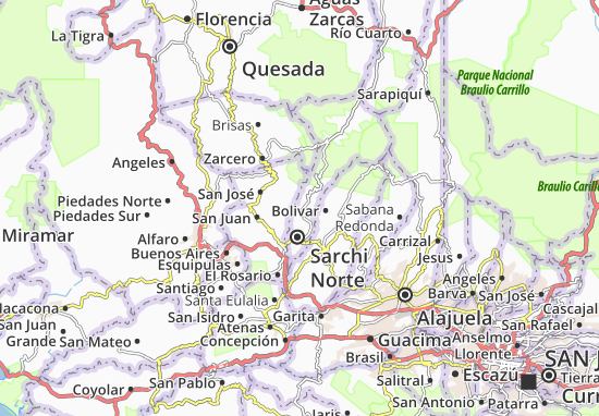 Mapa Rodriguez