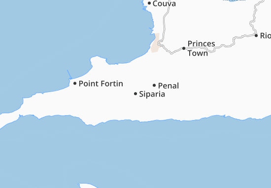 Mapa Siparia