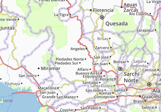 MICHELIN-Landkarte La Paz - Stadtplan La Paz - ViaMichelin