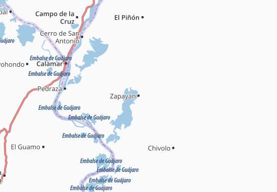 Mapa Zapayán