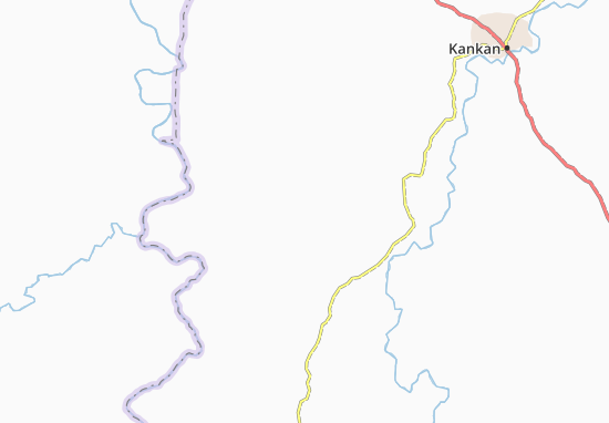 Karte Stadtplan Koumbankoura
