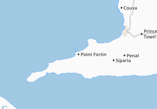 Mapa Point Fortin