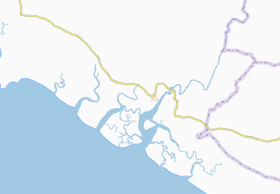 Karte Stadtplan Thia