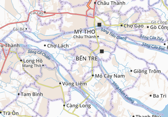 Mapa Tân Phú Tây