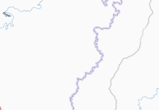 Kaart Plattegrond Koumandi Koura