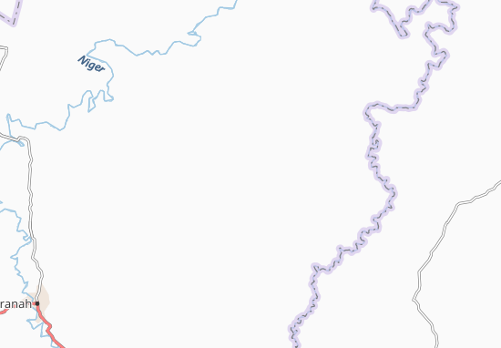 Mapa Oussouya