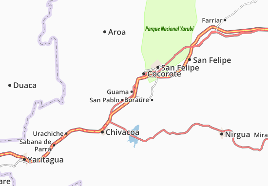 Karte Stadtplan Guama