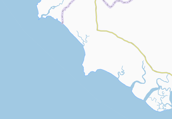 Mapa Foulaya