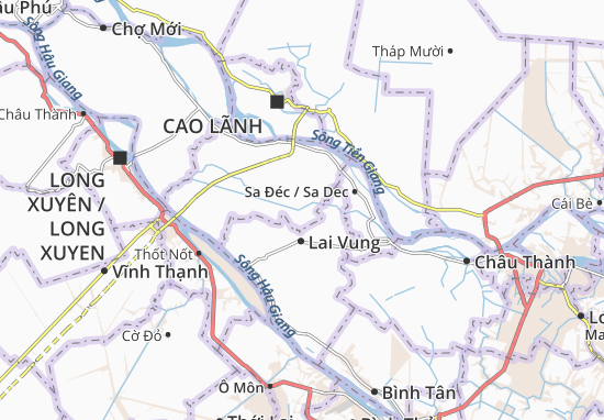Karte Stadtplan Long Hưng B