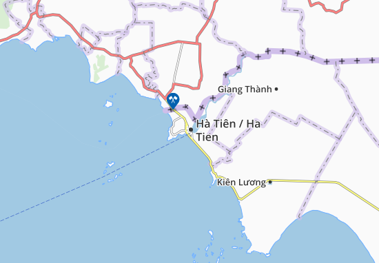 Karte Stadtplan Bình San