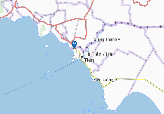 Hà Tiên Map