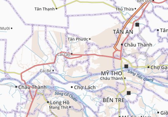 Phú Quý Map