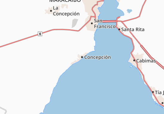 Kaart Plattegrond Concepción