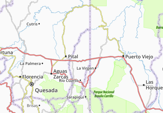 MICHELIN Santa Isabel map - ViaMichelin