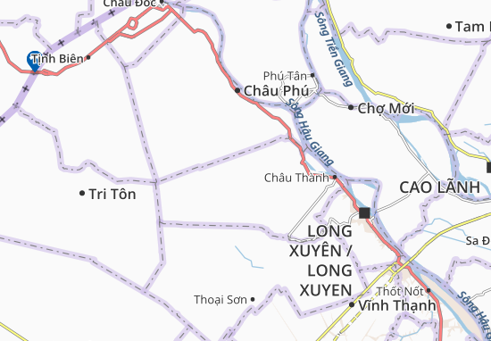 Mapa Vĩnh Hanh