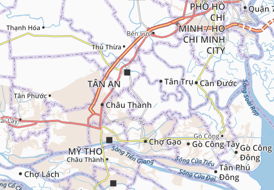 Kaart Plattegrond Vĩnh Công